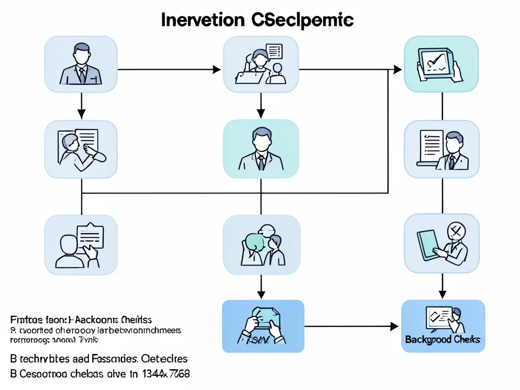 A flowchart depicting the CPSI internship selection process.