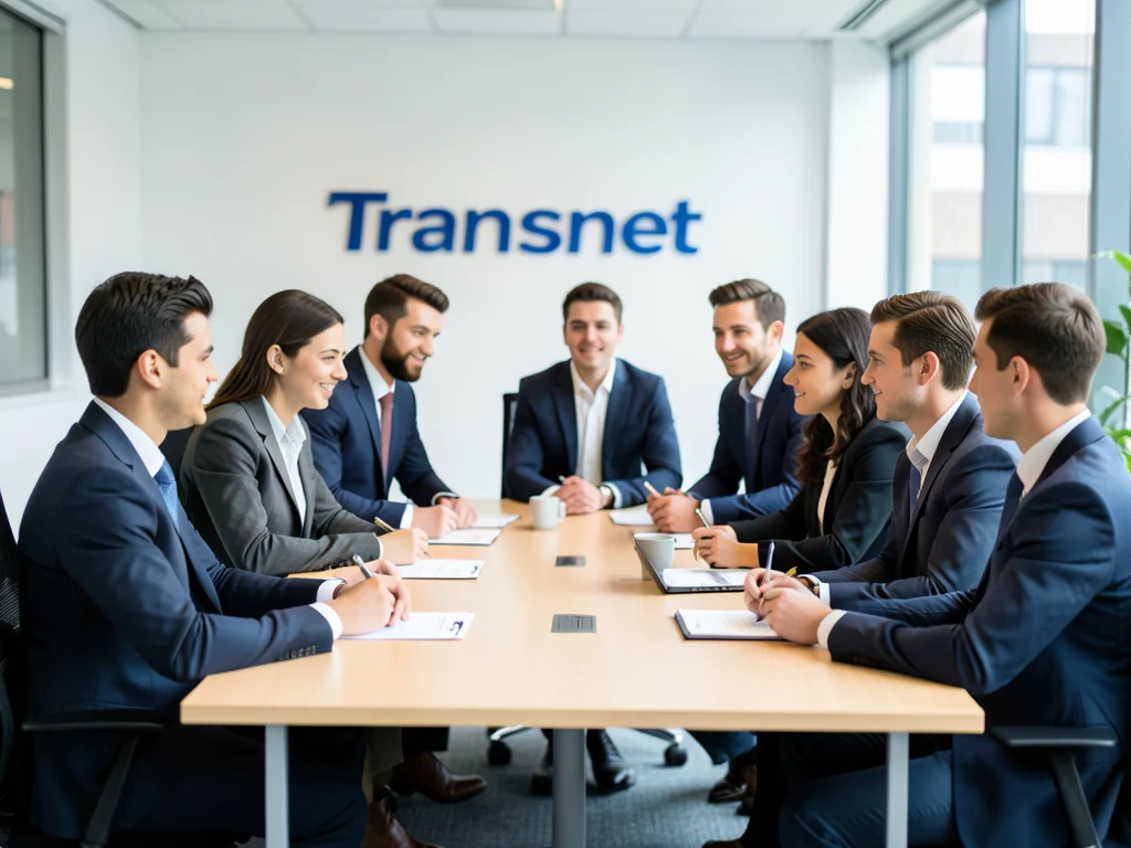 Young professionals collaborating in an office environment.
