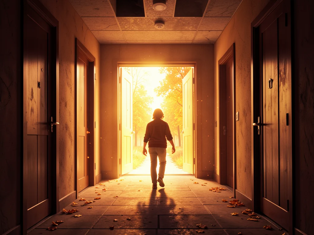 Finding opportunities as doors close, symbolizing new beginnings in September.